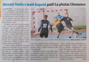 10. ročník OKRESNÍHO FINÁLE KADAŇ–CHOMUTOV 2023