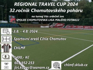 POZVÁNKA NA REGIONAL TRAVEL CUP 2024